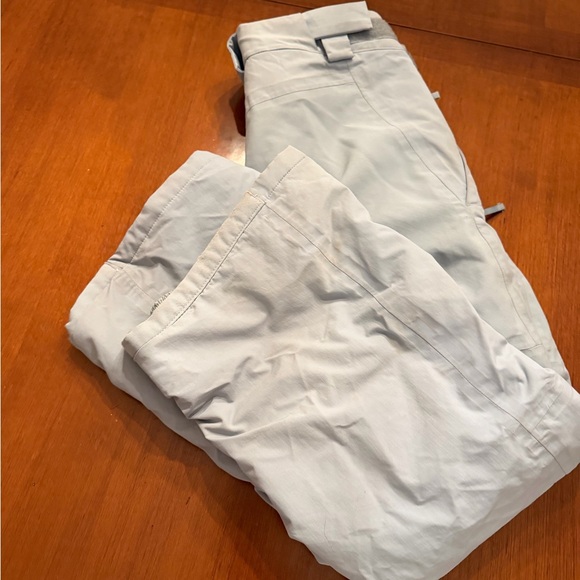 Girls M Burton Skyler Light Blue Snowboard Pants - Picture 4 of 6